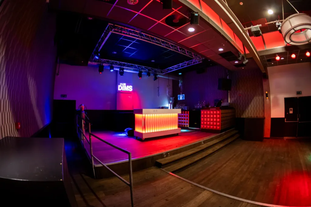 Interieur Club Dims feestzaal