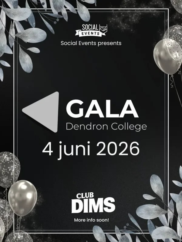 Gala Dendron College 4 juni 2026 Club Dims Horst