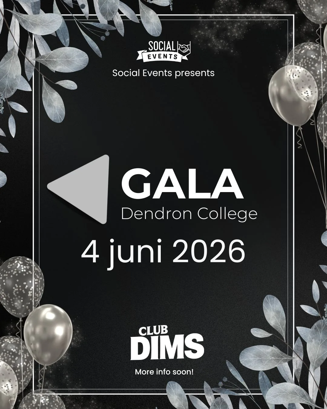 Gala Dendron College 4 juni 2026 Club Dims Horst